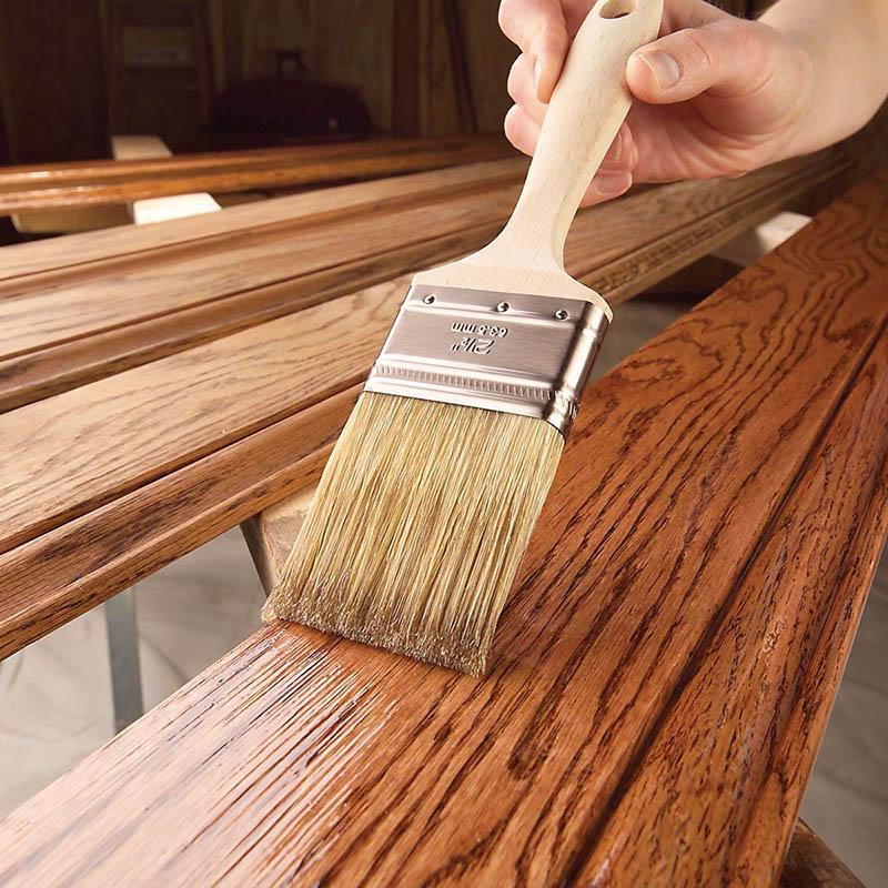 Hoàn thiện lớp sơn mờ cao cấp tôn vinh vân gỗ